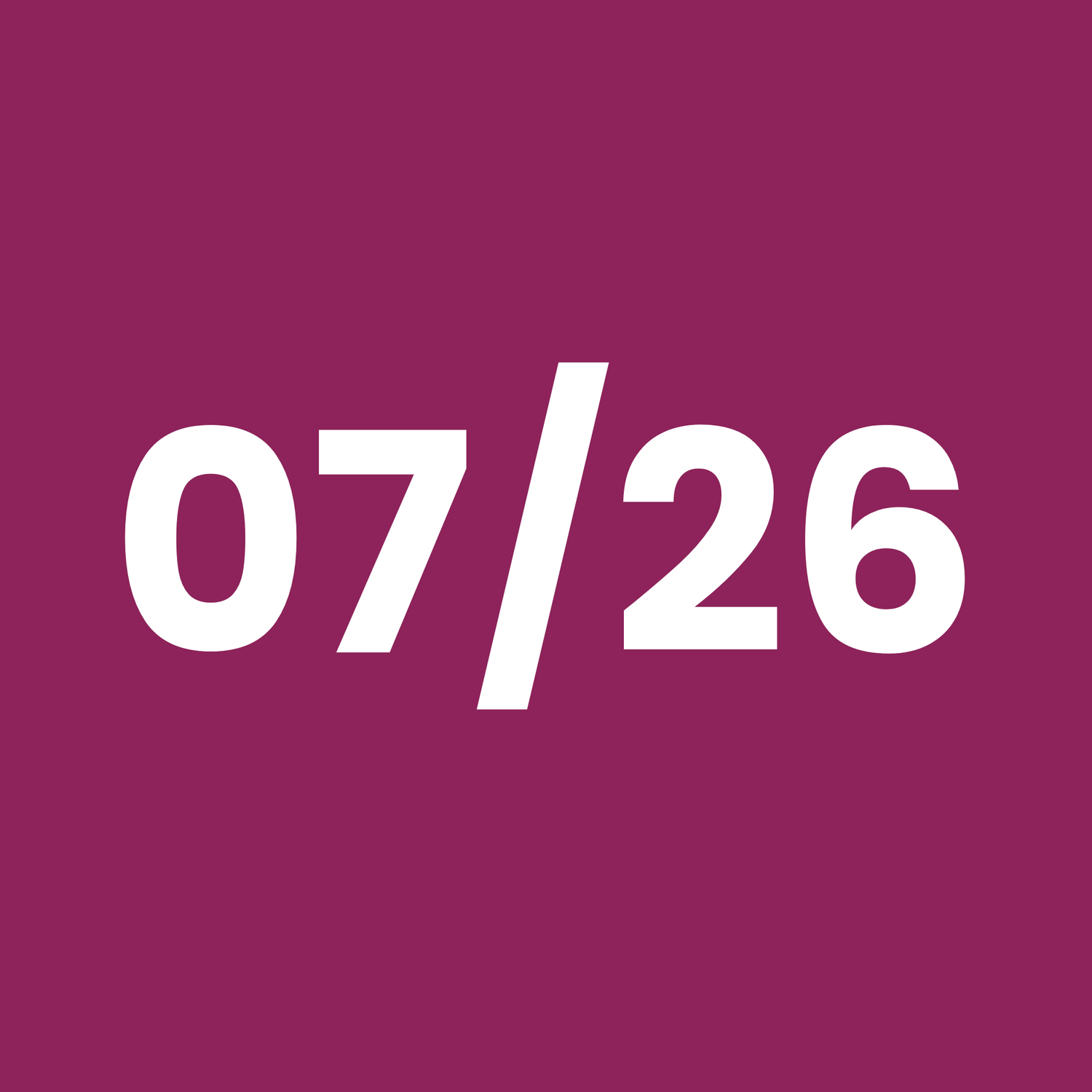 07 / 2026 - TEMMUZ