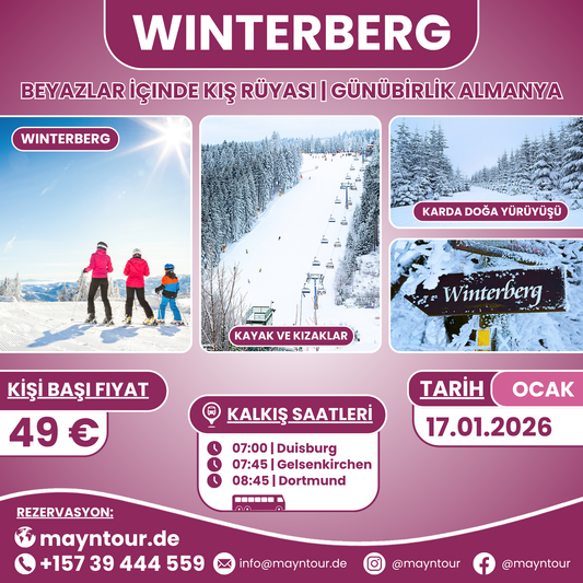 WINTERBERG - Almanya | 17.01.2026 | 1 gün